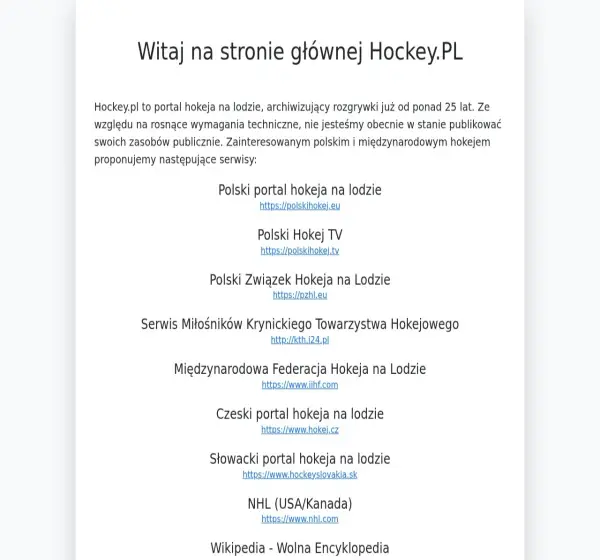 Forum i opinie o hokej.pl