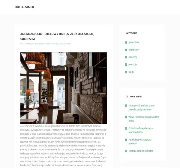 Forum i opinie o hotelzamek.com.pl