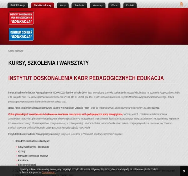 Forum i opinie o idkp.edu.pl