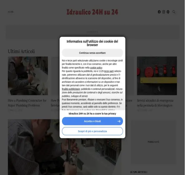 Forum i opinie o idraulicotorino24.altervista.org