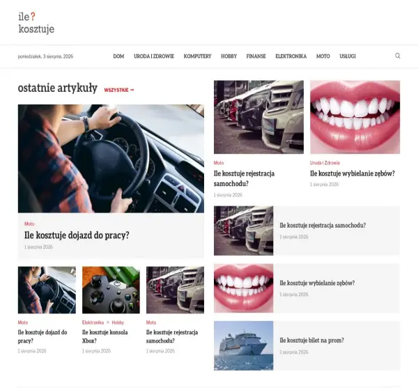 Forum i opinie o ilekosztuje.pl