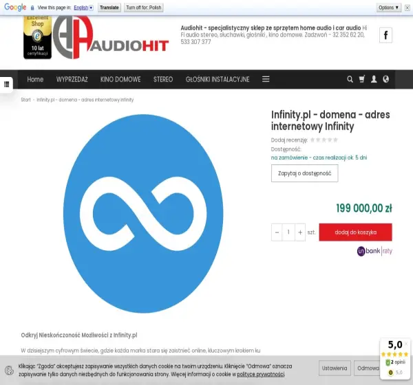 Forum i opinie o infinity.pl