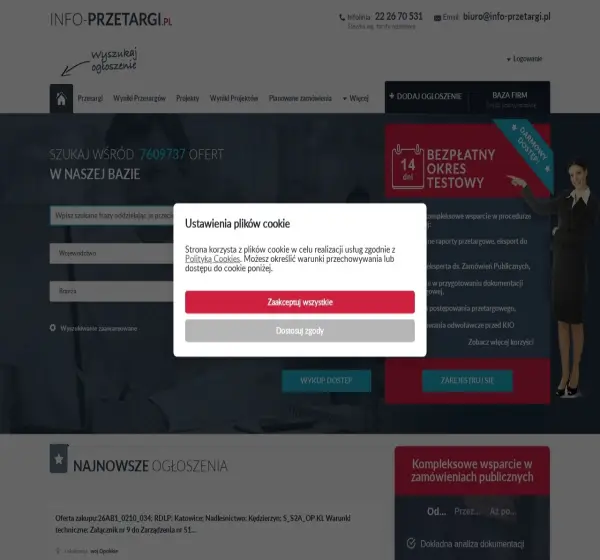 Forum i opinie o info-przetargi.pl
