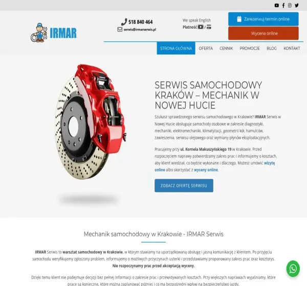 Forum i opinie o irmarserwis.pl