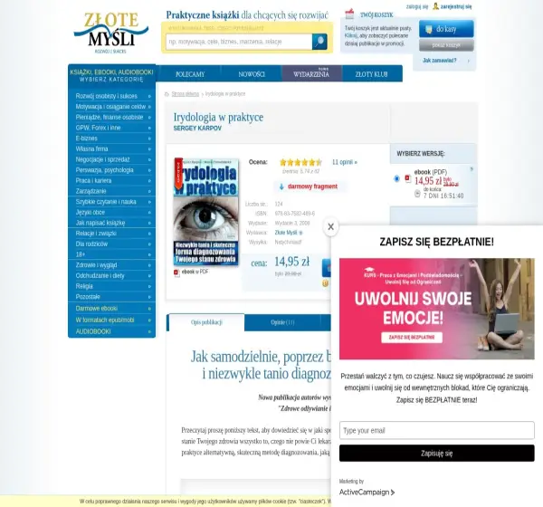 Forum i opinie o irydologia.zlotemysli.pl