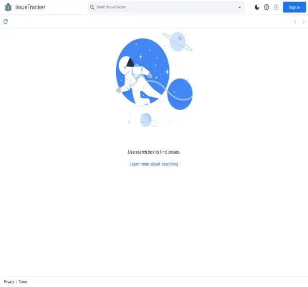 Forum i opinie o issuetracker.google.com