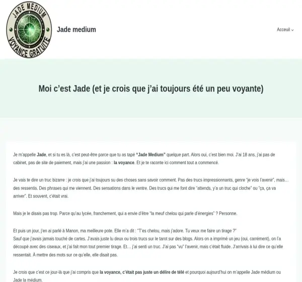 Forum i opinie o jade-medium.fr