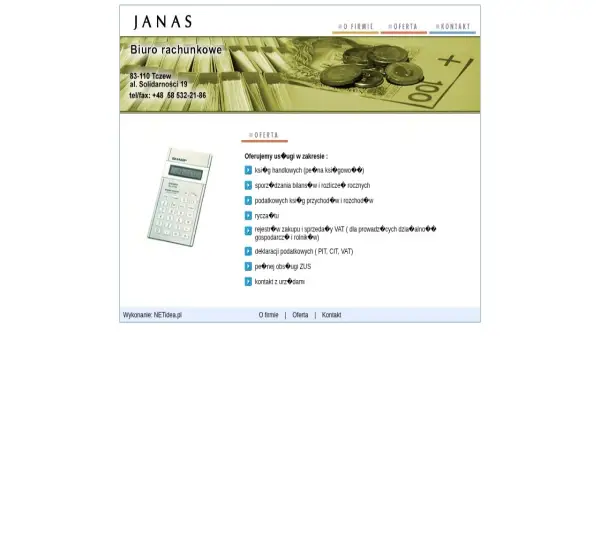Forum i opinie o janas.netidea.pl