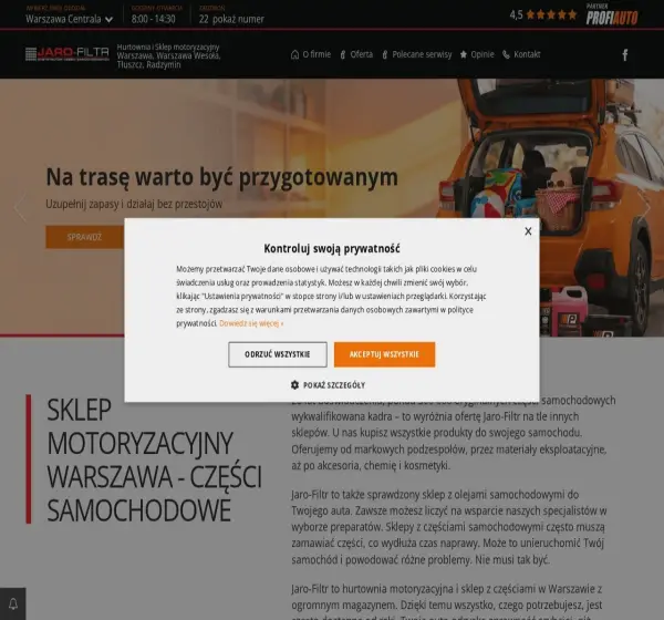 Forum i opinie o jaro-filtr.com.pl