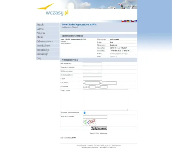 Forum i opinie o jawor.wczasy.pl
