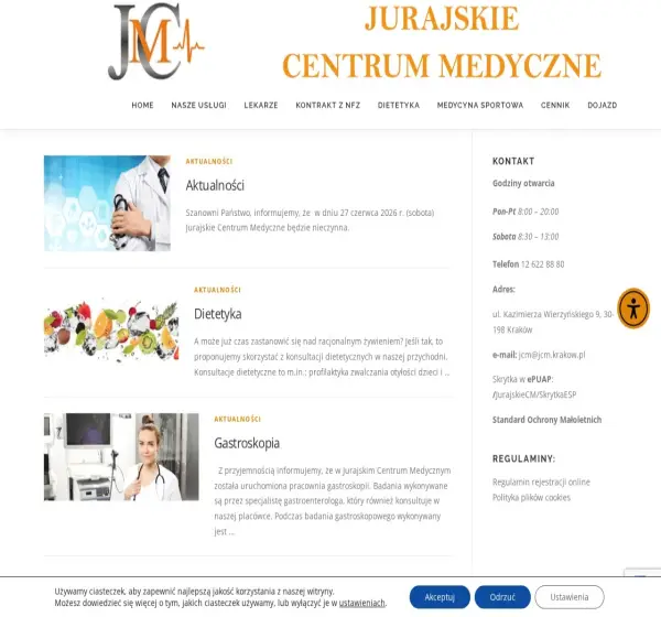 Forum i opinie o jcm.krakow.pl