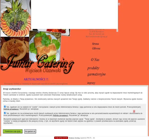 Forum i opinie o jumar-catering.prv.pl