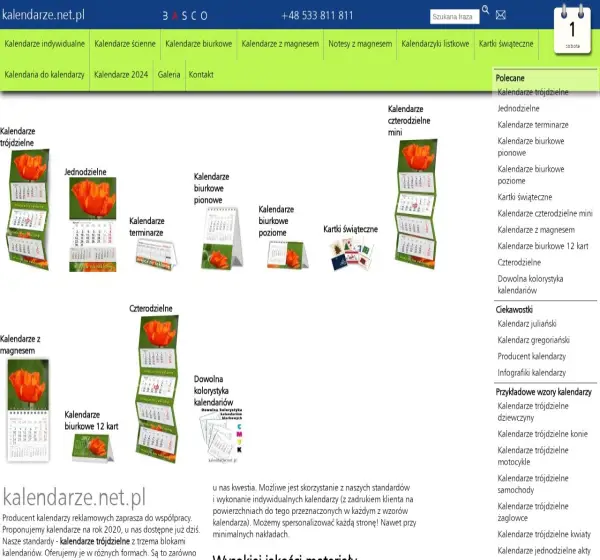 Forum i opinie o kalendarze.net.pl