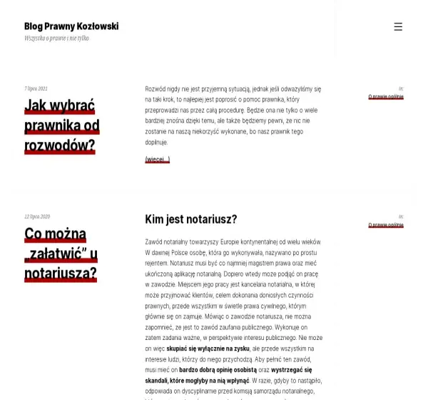 Forum i opinie o kancelaria-kozlowski.pl