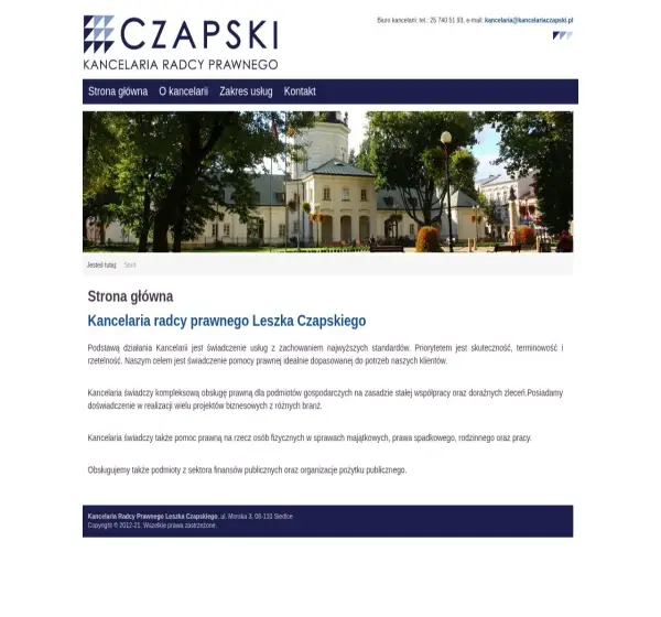 Forum i opinie o kancelariaczapski.pl