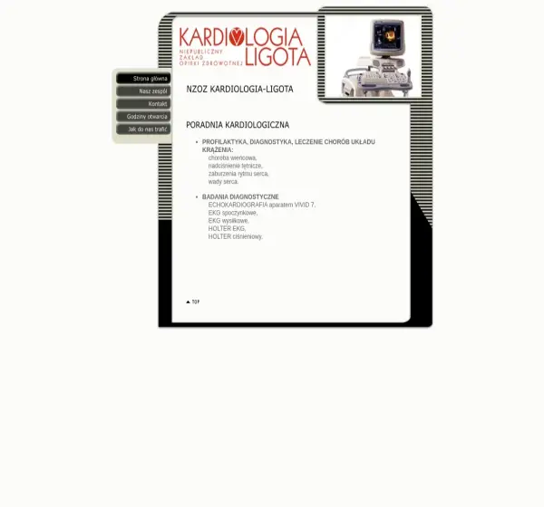 Forum i opinie o kardiologia-ligota.pl