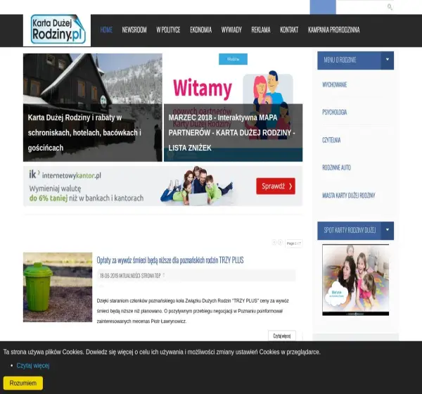 Forum i opinie o kartaduzejrodziny.pl