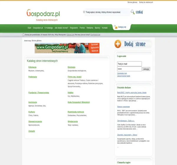 Forum i opinie o katalog.gospodarz.pl