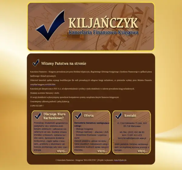 Forum i opinie o kiljanczyk.waw.pl