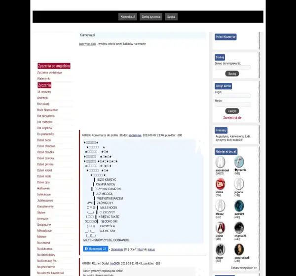 Forum i opinie o klamerka.pl