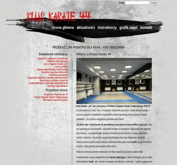 Forum i opinie o klubkarate44.pl