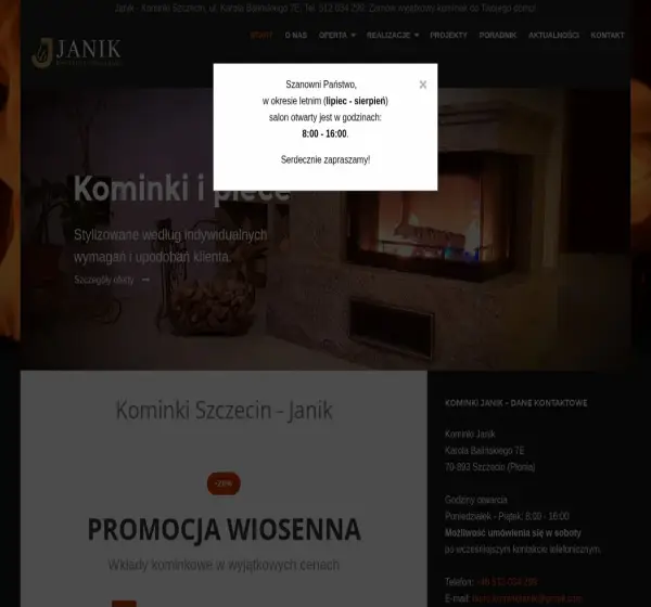 Forum i opinie o kominki-janik.pl