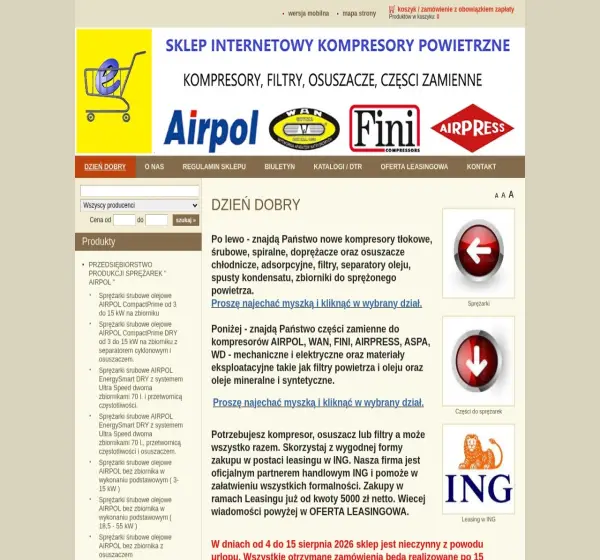 Forum i opinie o kompresorek.internetdsl.pl