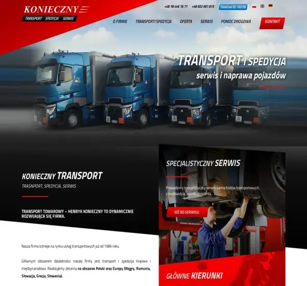 Forum i opinie o konieczny-transport.pl