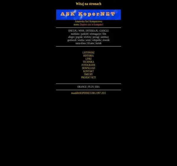 Forum i opinie o kopernet.org