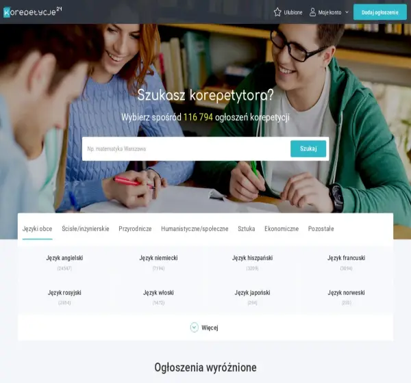 Forum i opinie o korepetycje24.com