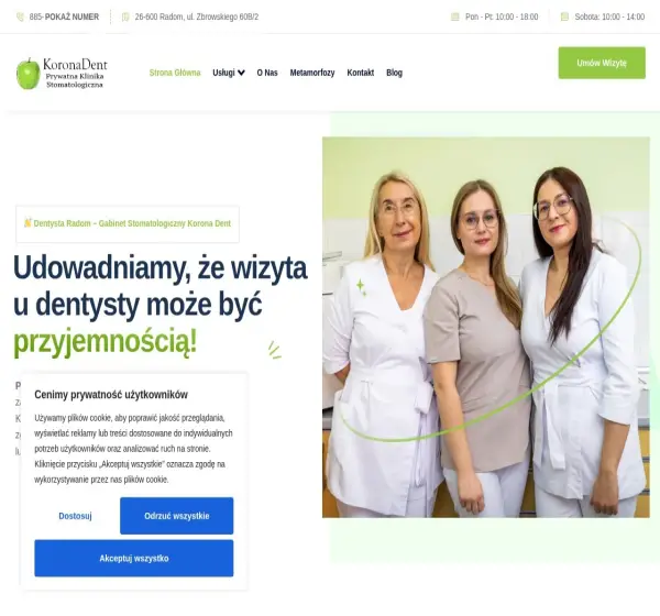 Forum i opinie o koronadent.pl