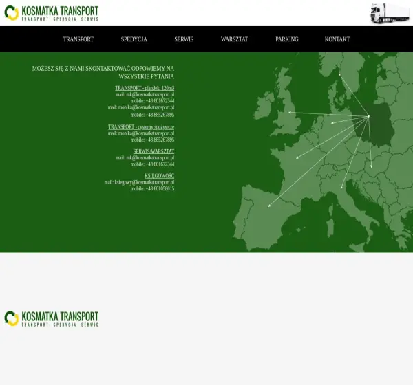 Forum i opinie o kosmatkatransport.pl