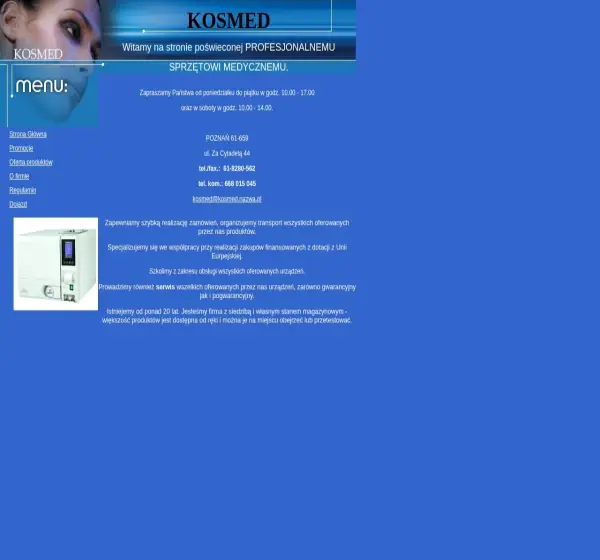 Forum i opinie o kosmed.nazwa.pl