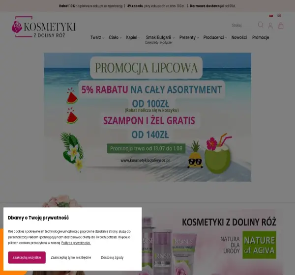 Forum i opinie o kosmetykizdolinyroz.pl