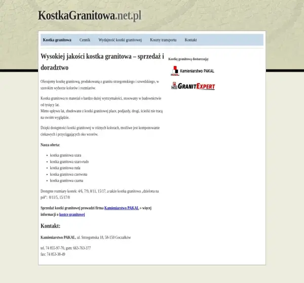 Forum i opinie o kostkagranitowa.net.pl