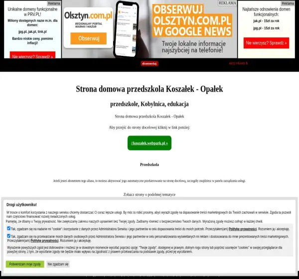 Forum i opinie o koszalek-opalek.prv.pl