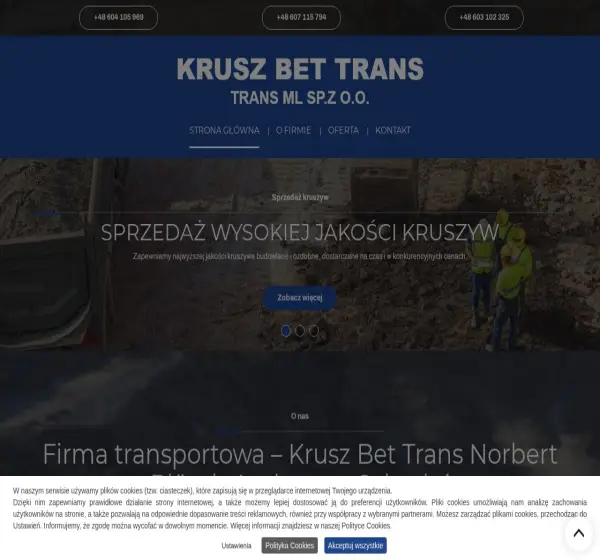 Forum i opinie o kruszbettrans.pl