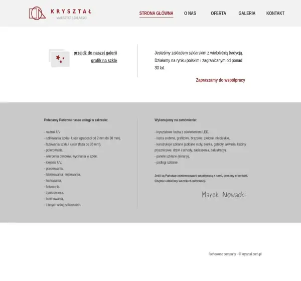 Forum i opinie o krysztal.com.pl
