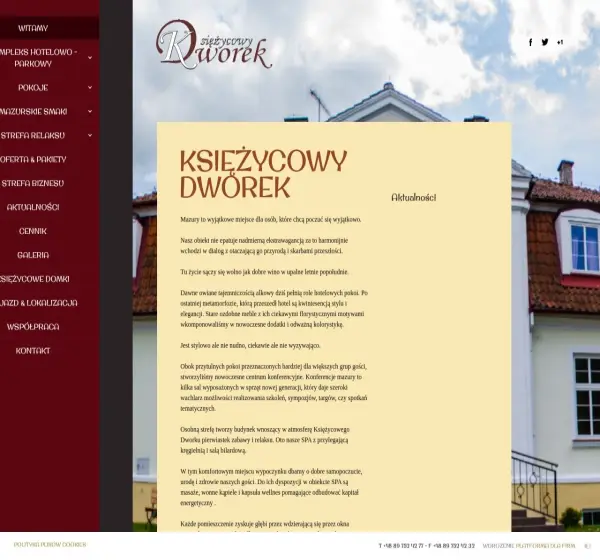 Forum i opinie o ksiezycowydworek.pl