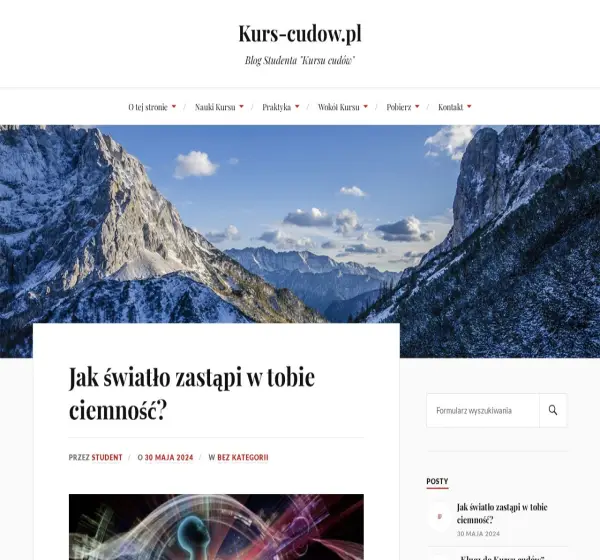 Forum i opinie o kurs-cudow.pl