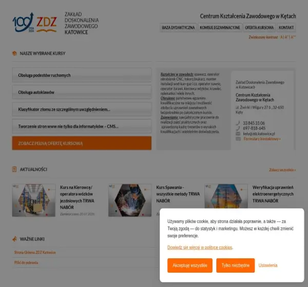 Forum i opinie o kursy.katowice.zdz.pl