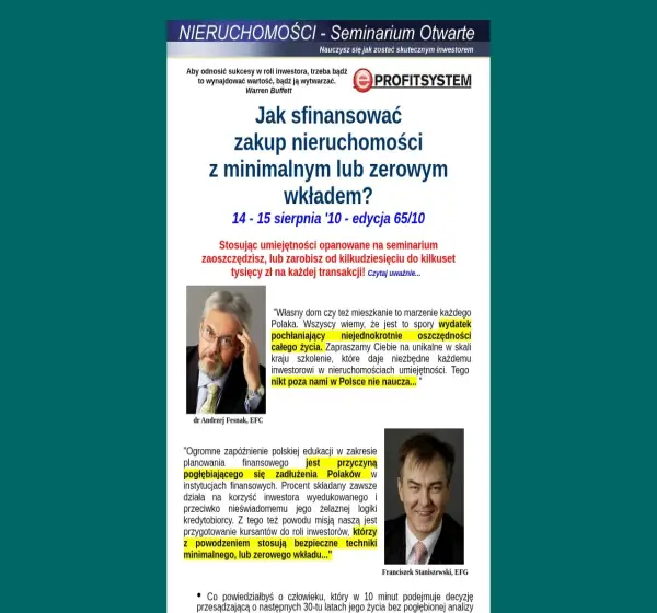 Forum i opinie o kursy-finansowe.pl
