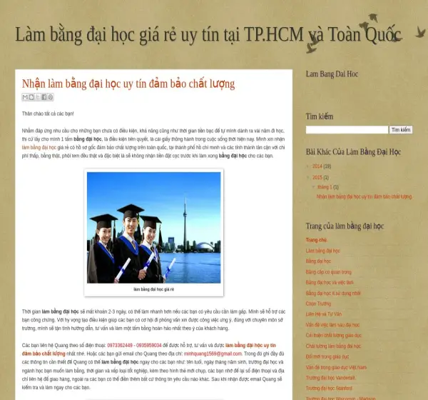 Forum i opinie o lambangdaihoc24h7.blogspot.com