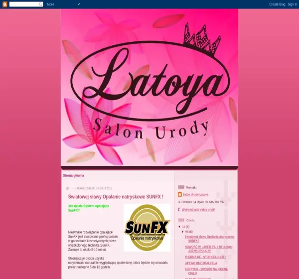 Forum i opinie o latoyaopole.blogspot.com