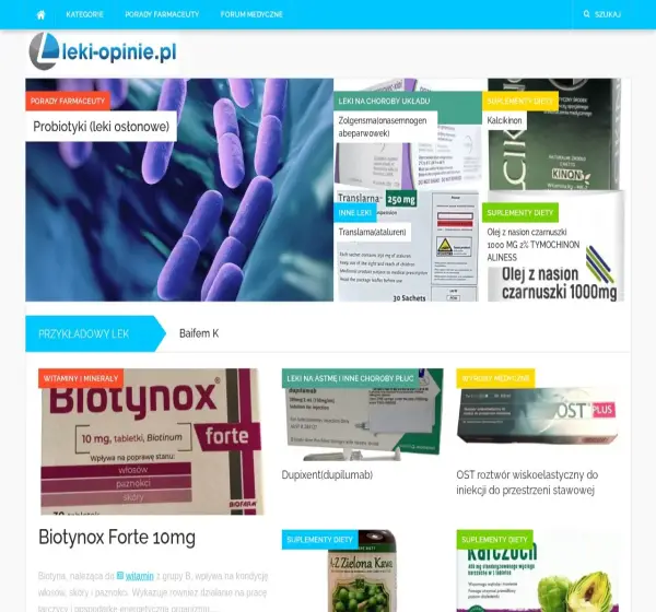 Forum i opinie o leki-opinie.pl