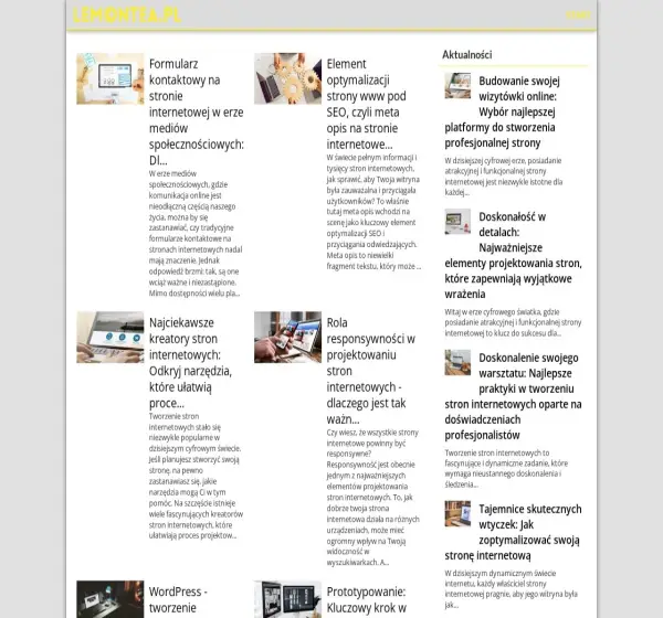 Forum i opinie o lemontea.pl