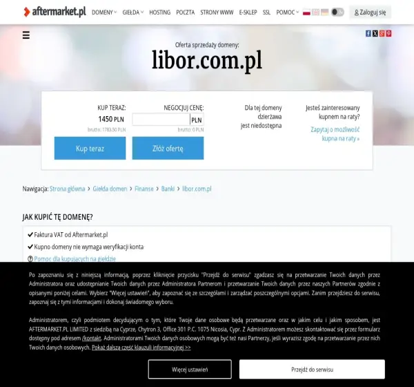 Forum i opinie o libor.com.pl