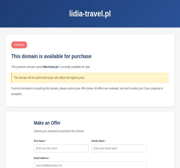 Forum i opinie o lidia-travel.pl