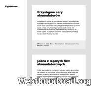 Forum i opinie o lightsense.pl