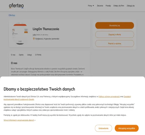 Forum i opinie o lingon.oferteo.pl